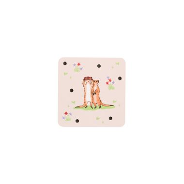 Cath Kidston Meerkats 4 Pack Cork Kidston Coasters