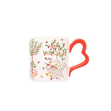 Cath Kidston Oh My Heart Handle Mug