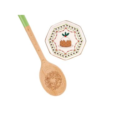 Ck Wreath Spoon & Rest Set