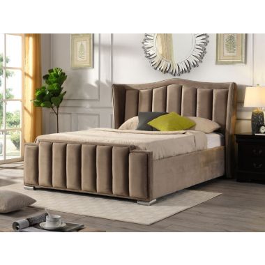 Clare Gas Lift Bed - Mink