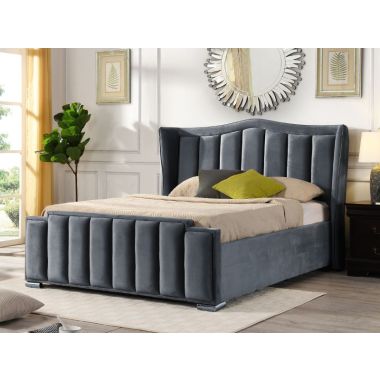 Clare Gas Lift Bed - Grey