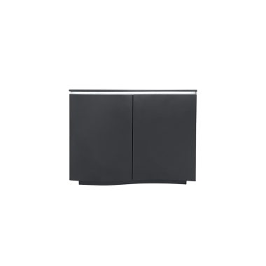 Daiva 2 Door Sideboard Charcoal