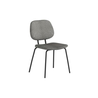 Florence Chair Grey Boucle Dining Chair