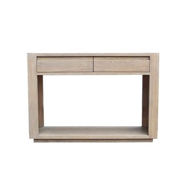 Falun Console Table - Smoked Oak
