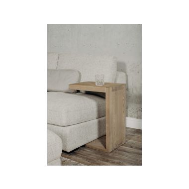Falun Drinks Table - Smoked Oak