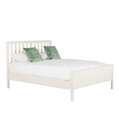 Freya Natural 4'6 Bed-low footboard