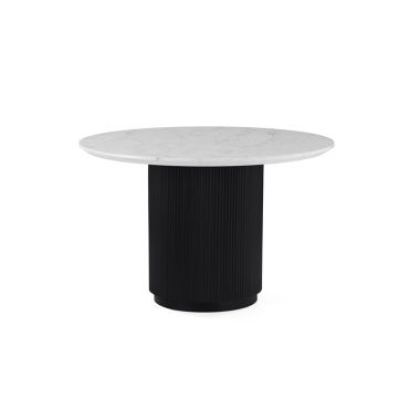 Lucas Round Dining Table 1200 Marble Top