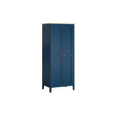 Marlow Navy Full Hanging Wardrobe