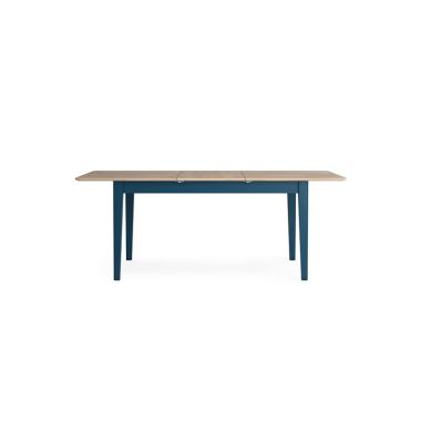 Marlow Navy Rect. Extendable. Dining Table