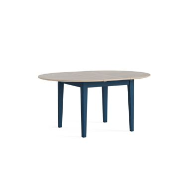Marlow Navy Round Ext. Dining Table 1200/1550