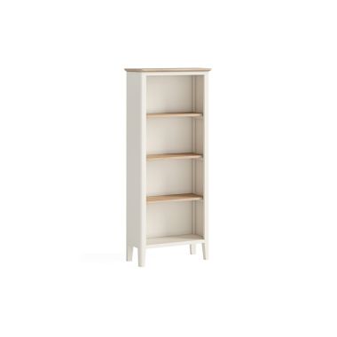 Marlow Coconut Milk Slim Bookcase