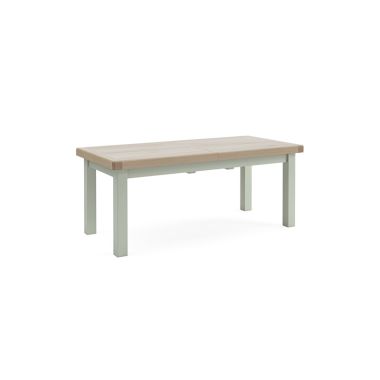 Salcombe Sage Green Large Ext. Dining Table