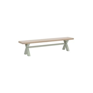 Salcombe Sage Cross Bench