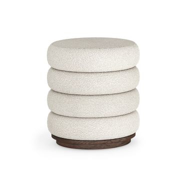 California Upholstered Foot Stool