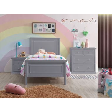 Holly Grey Single Bed