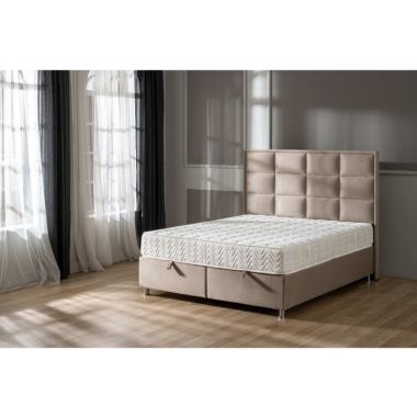 Hollywood Gas Lift Bed - Stone