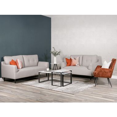 Hartley Sofa 2 Seater - Light Grey