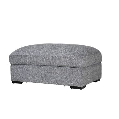 Humphrey - Storage Ottoman- Blue