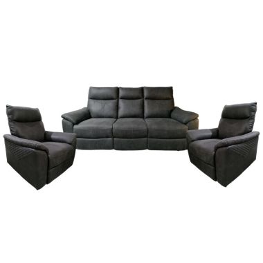 Hunter Recliner Group 3+1+1 -  Charcoal