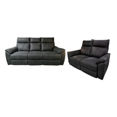 Hunter Recliner Group 3+2 - Charcoal