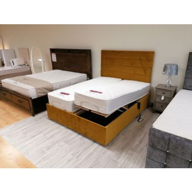 Motorised Bed - Range Of Colours Available