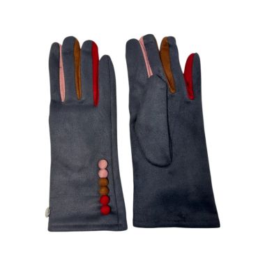 Colourful Fingers Boxed Gloves Grey