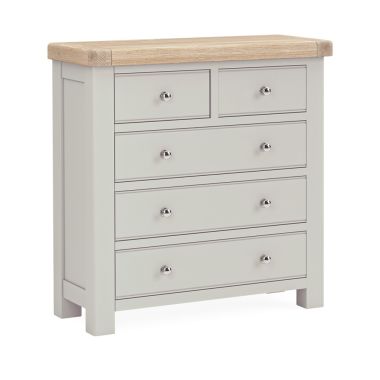 Salcombe Light Grey 2 + 3 Drawer Chest