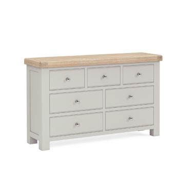 Salcombe Light Grey 3 + 4 Drawer Chest