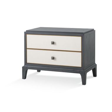 Monaco 2 Drawer Bedside Table