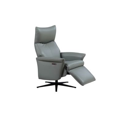 Leandro Electric Reclining Accent Chair - Steel