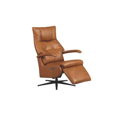 Luca Electric Recliner Accent Chair Tan
