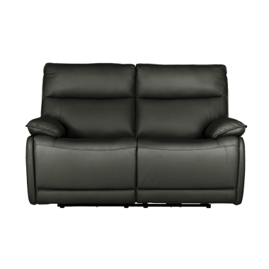 Lugo 2 Seater Electric Recliner - Dark Grey