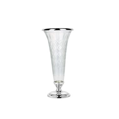Medium Cut Glass Vase