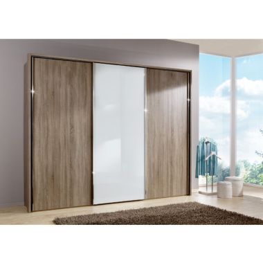 Miami Customisable Sliding Wardrobe - Choose Preferred Width, Height, Colour & Accessories 