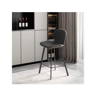 Montreal High Stool Dark Grey