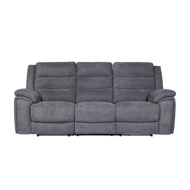 Reese 3 seater Electric Recliner Dark Grey Sofa