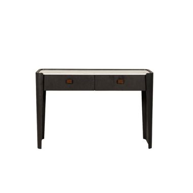 Rhodes Ebony Dressing Table 2 Drawer