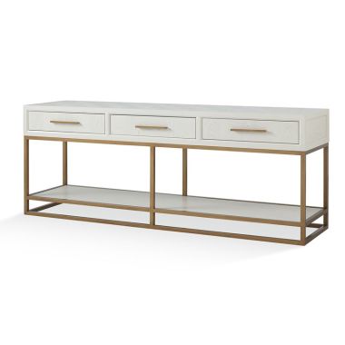 Capri 3 Drawer Console Table