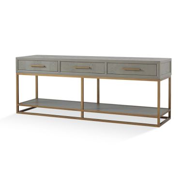 Armani 3 Drawer Console Table