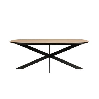 Sadia Dining Table Oval 2000Mm Oak