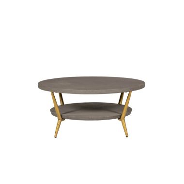 Tabitha Coffee Table Round - Grey