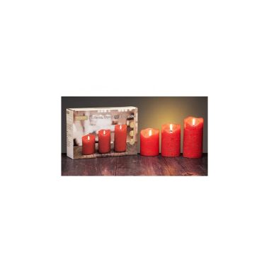 The Grange Collection Candle Led Candle Set Of 3 R