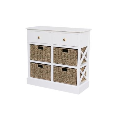 Rivera 2 Drw 4 Basket Unit