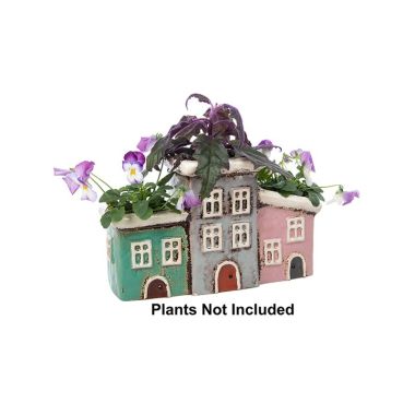 Village Pottery 3 House Planter