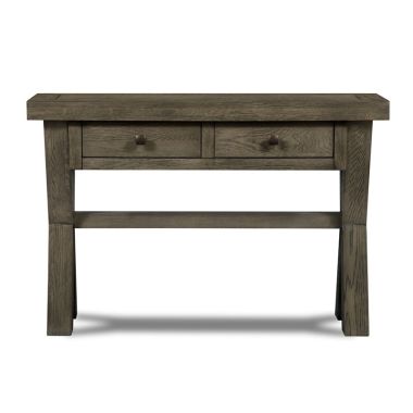 X Range Dark Console Table