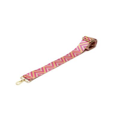 Elie Beaumont  Strap Pink Knitted Diamond