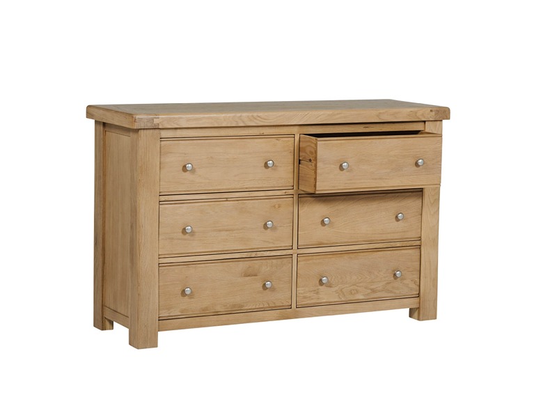 VIDA Delaney 6 Drawer Dressing Chest - Oak