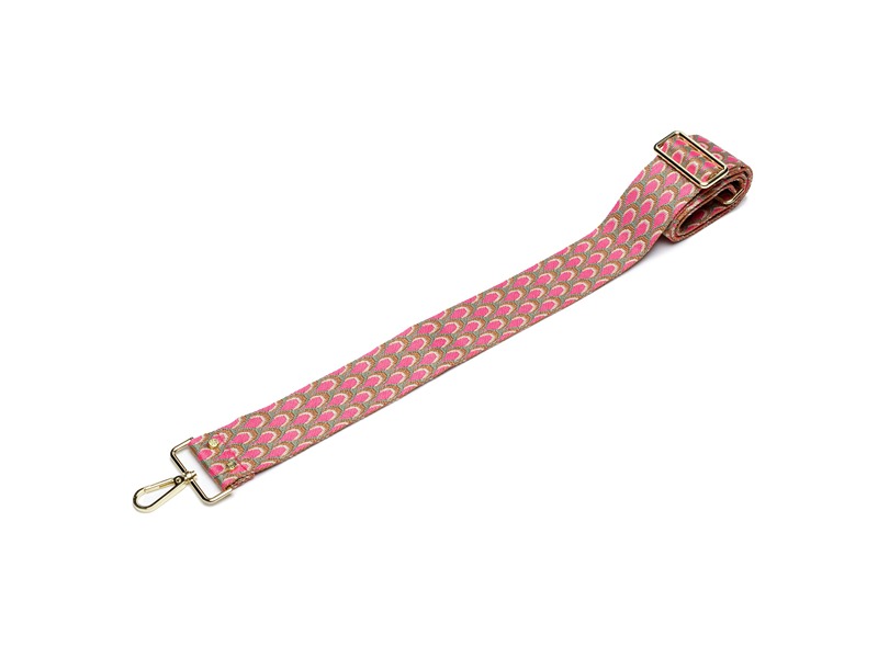 Elie Beaumont  Strap Pink Knitted Diamond