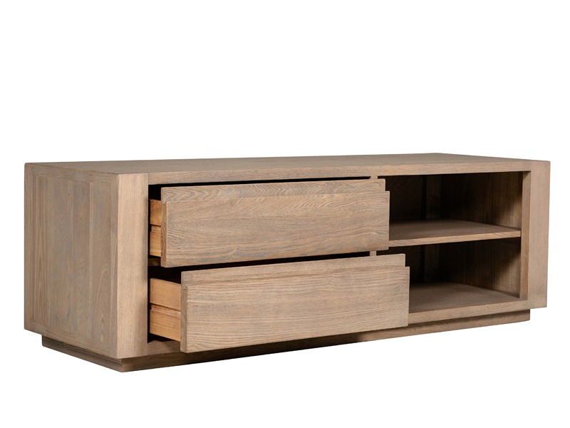 Falun Console Table - Smoked Oak