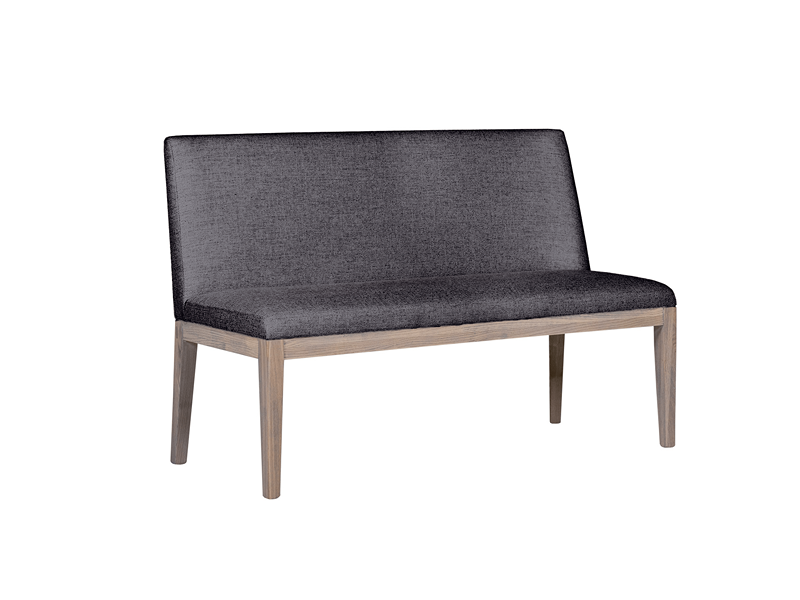Falun Short Bench Dark Grey